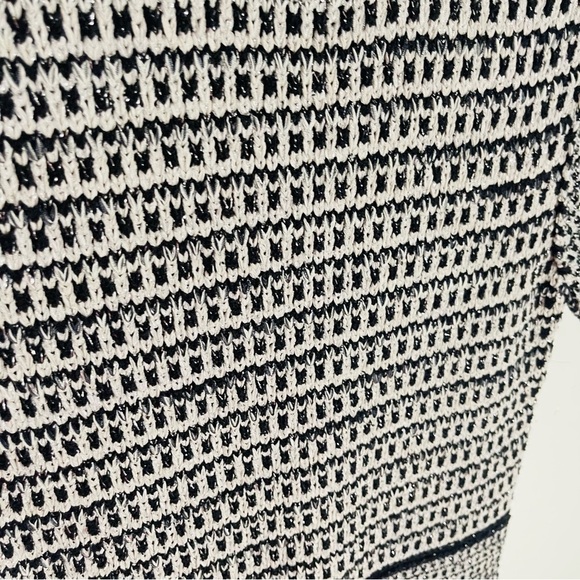 NWT Tory Burch Embellished Fringe Tweed Dress Size Medium Office Career Modest - Picture 8 of 11